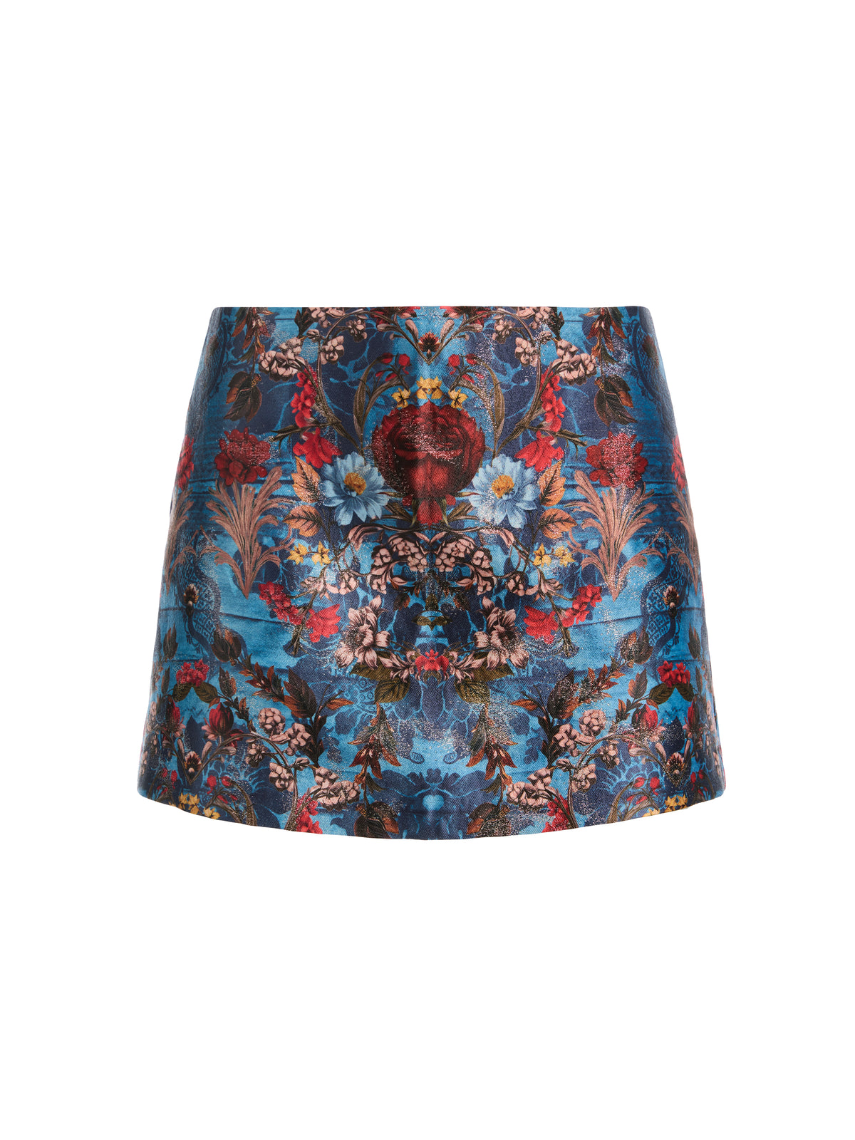 JUPE-CULOTTE JACQUARD MACE HR MINI - BLEU MINÉRAL HEARTSTRINGS