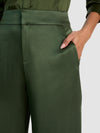 DYLAN WIDE LEG PANT-DARK FERN-ALICE + OLIVIA
