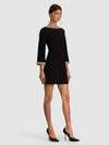 MAILYNN EMBELLISHED MINI DRESS-Black-ALICE + OLIVIA