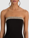 KATYA EMBELLISHED ROMPER-Black-ALICE + OLIVIA