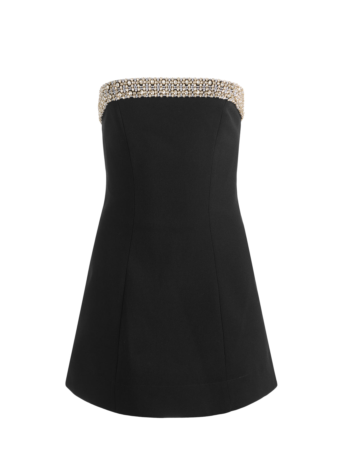 KATYA EMBELLISHED ROMPER-Black-ALICE + OLIVIA