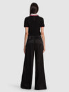 ASTER COLLARED PULLOVER-Black-ALICE + OLIVIA