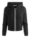 DOLLIE EMBELLISHED HOODIE-Black-ALICE + OLIVIA