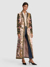 MACEY EMBROIDERED LONG BLAZER-TRUE GRANDEUR-ALICE + OLIVIA