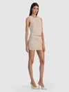 AMAL EMBELLISHED TANK-OFF WHITE/MULTI-ALICE + OLIVIA