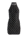 GATZ EMBELLISHED MINI DRESS-BLACK/MULTI-ALICE + OLIVIA