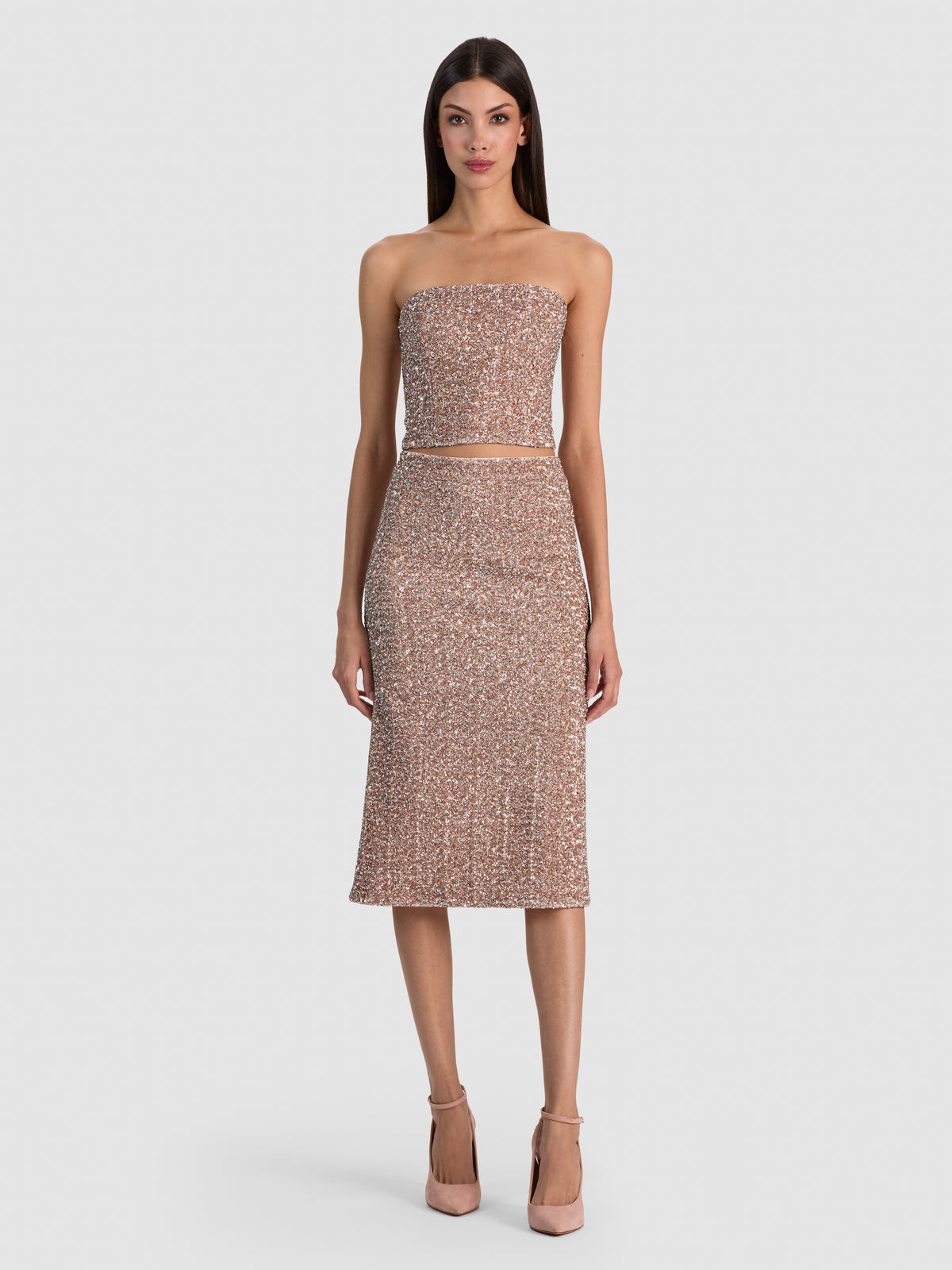 COSETTE CORSETTO LUNGO DI PAILLETTES-ALICE + OLIVIA