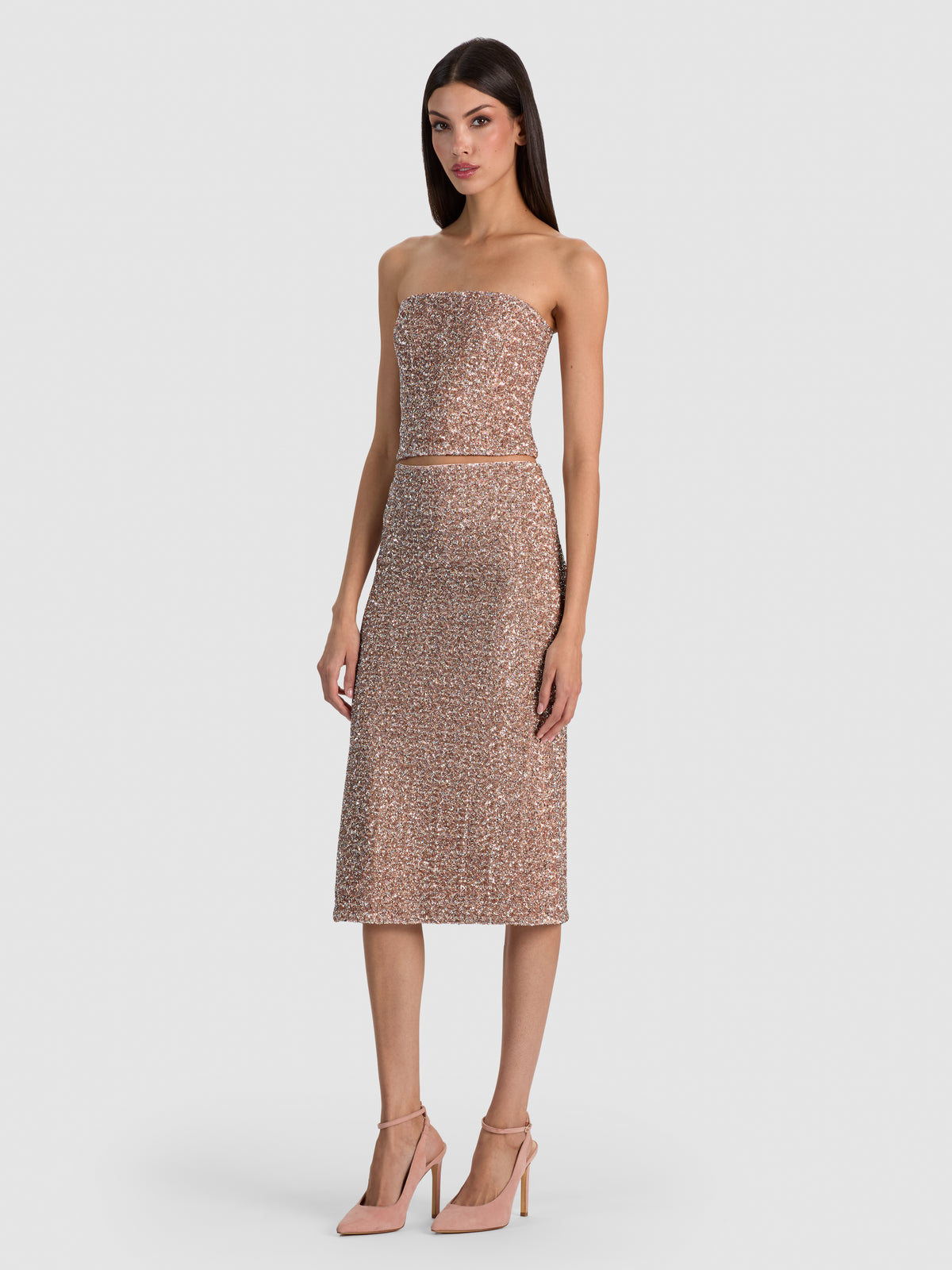 COSETTE CORSETTO LUNGO DI PAILLETTES-ALICE + OLIVIA