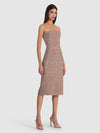 FIFI SEQUIN MIDI SKIRT-BLUSH-ALICE + OLIVIA