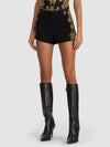 CADY EMBELL SHORT-BLACK/GOLD-ALICE + OLIVIA