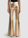 ANDREW VEGAN LEATHER PANT-GOLD-ALICE + OLIVIA