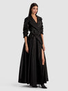 NEVADA TRENCH-Black-ALICE + OLIVIA