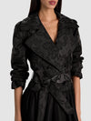 NEVADA TRENCH-Black-ALICE + OLIVIA