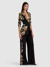SHAE FITTED BLAZER-NOIR ELEGANCE OFF WHITE-ALICE + OLIVIA