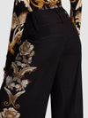 OLIVIA FLARE PANT-NOIR ELEGANCE OFF WHITE-ALICE + OLIVIA