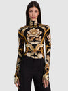 DELAINA TOP-NOIR ELEGANCE OFF WHITE-ALICE + OLIVIA