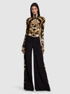 DELAINA TOP-NOIR ELEGANCE OFF WHITE-ALICE + OLIVIA
