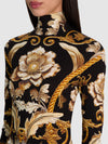 DELAINA TOP-NOIR ELEGANCE OFF WHITE-ALICE + OLIVIA