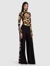 DELAINA TOP-NOIR ELEGANCE OFF WHITE-ALICE + OLIVIA