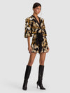 ANTONETTE MINI SHIRTDRESS-NOIR ELEGANCE OFF WHITE-ALICE + OLIVIA