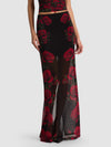 AGATHA MAXI SKIRT-ROUGE ROMANCE BLACK-ALICE + OLIVIA