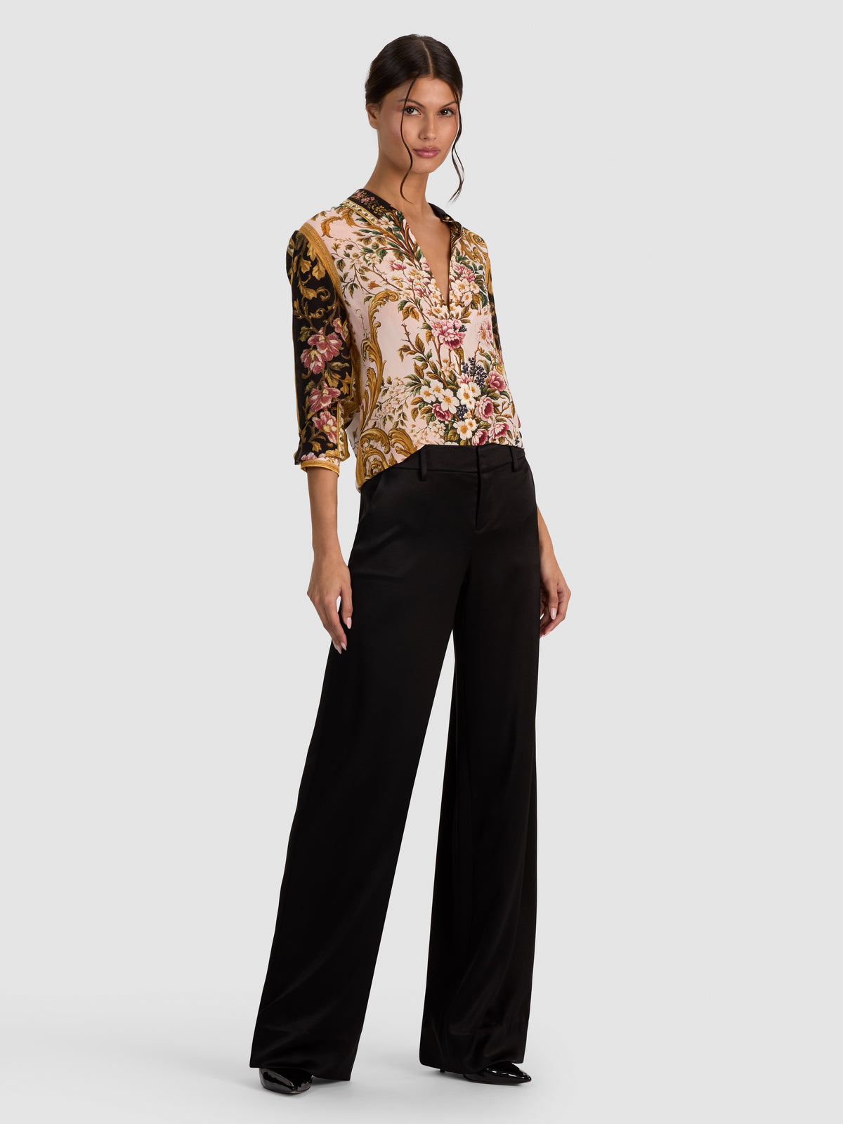 WILLA PLKT TOP-ALICE + OLIVIA