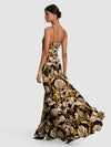 AUGUSTA MAXI DRESS-NOIR ELEGANCE OFF WHITE-ALICE + OLIVIA