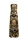AUGUSTA MAXI DRESS-NOIR ELEGANCE OFF WHITE-ALICE + OLIVIA