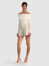 CONRY EMBELLISHED SHORT-OFF WHITE-ALICE + OLIVIA