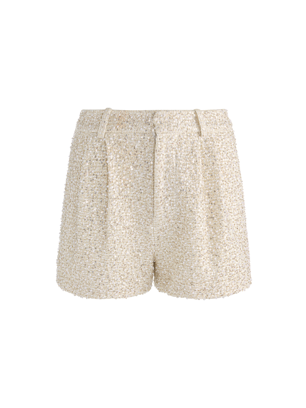 CONRY EMBELLISHED SHORT-OFF WHITE-ALICE + OLIVIA
