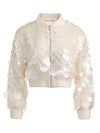 BOMBARDIER COURT ODIE PAILLETTE-OFF WHITE-ALICE + OLIVIA