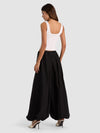 PANTALONE A SBLUFFO MILEY-Black-ALICE + OLIVIA