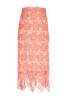 STRAND PENCIL SKIRT-DUSTY ROSE/SESAME-ALICE + OLIVIA