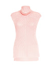 ABBOT SLVLSS HI LO MOCKNK SWTR-DUSTY ROSE-ALICE + OLIVIA