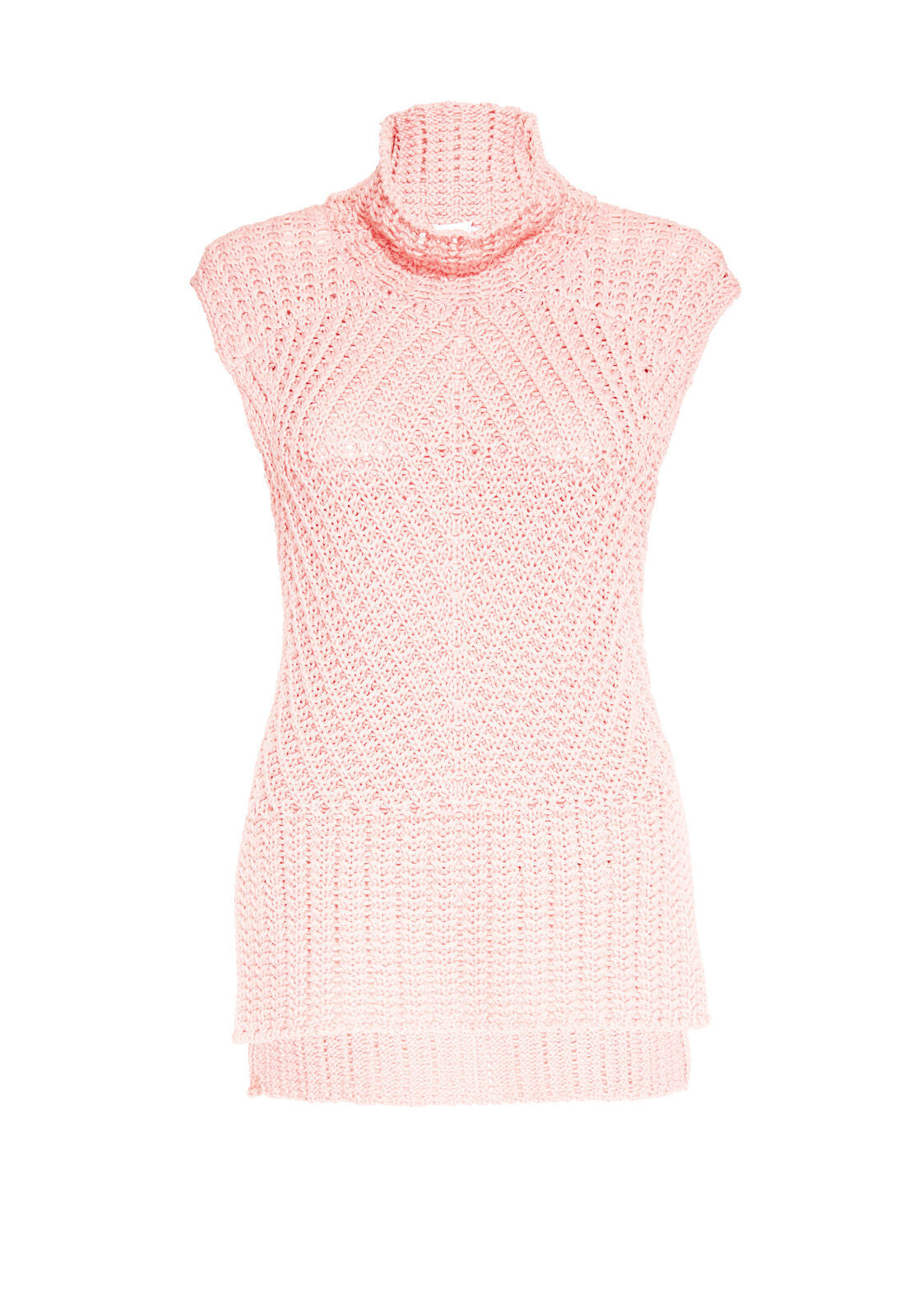 ABBOT SLVLSS HI LO MOCKNK SWTR-DUSTY ROSE-ALICE + OLIVIA