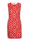 ROBE COURTE AJUSTÉE MINI NATURELLE ORNÉE-ALICE + OLIVIA