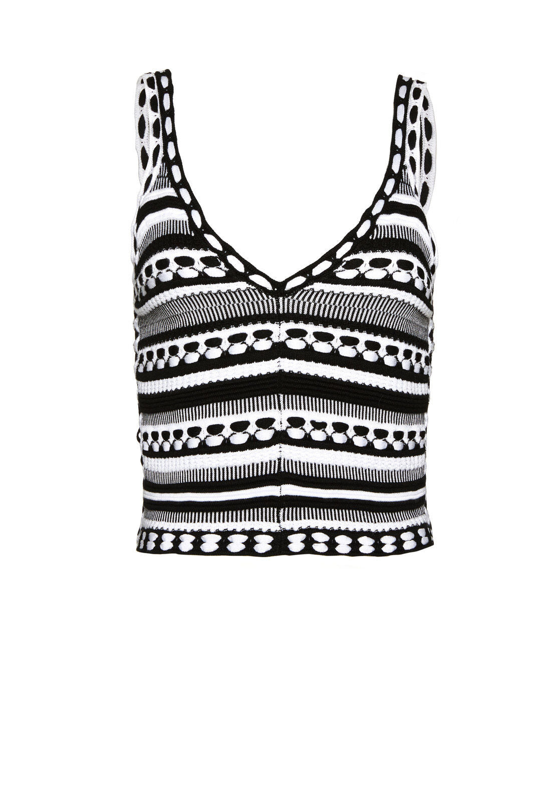 TOP CROP A UNCINETTO SANDRINE-ALICE + OLIVIA