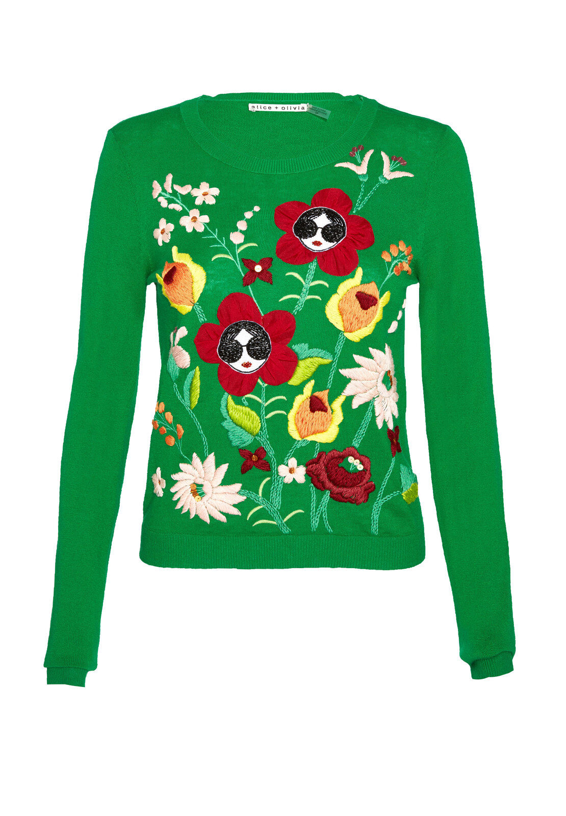 CONNIE GARDEN STACE LS PULLOVER