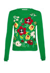 CONNIE GARDEN STACE LS PULLOVER-ALICE + OLIVIA