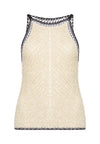KAYDEN HAUT HALTER BLOQUÉ PAR COULEURS-ALICE + OLIVIA
