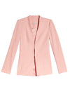 GIACCA BLAZER IN JERSEY FRUIT ANTRACITE SENZA COLLO-ALICE + OLIVIA