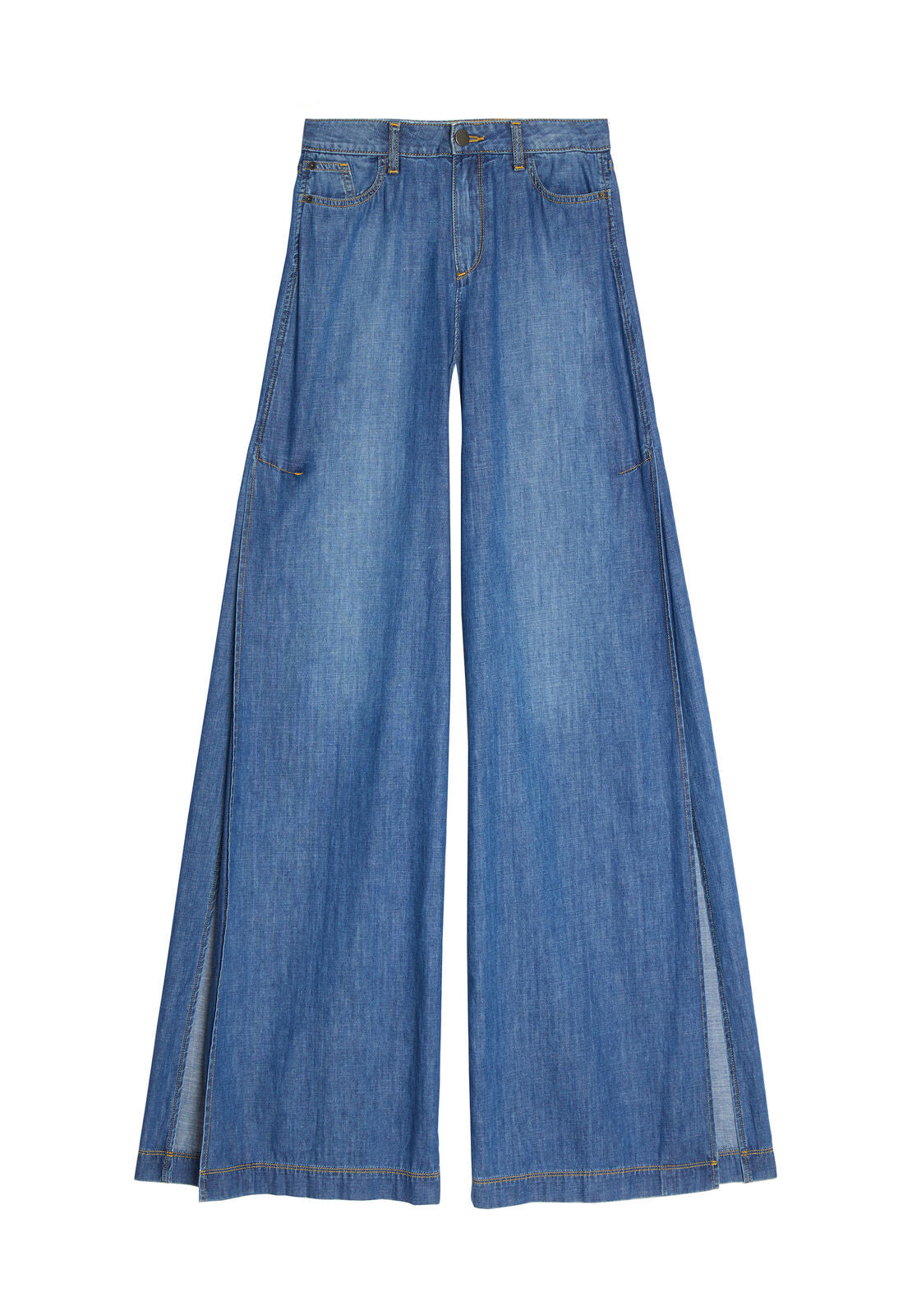 CLARISSA WDE LEG SLT LATO JEANS-ALICE + OLIVIA
