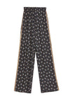 BENNY SMOCKED WB SIDE TRIM PNT-DITSY BLOSSOM-ALICE + OLIVIA