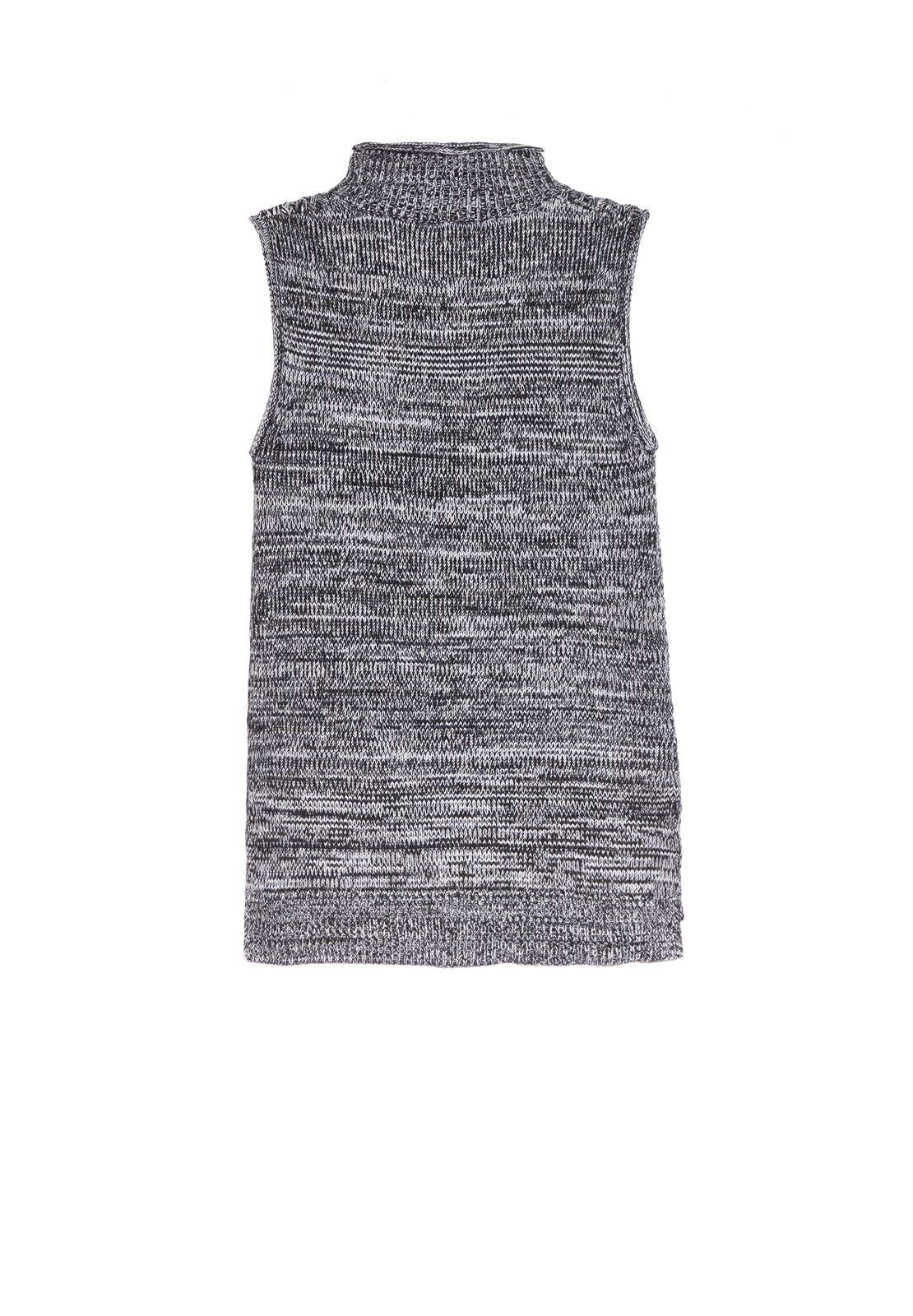 ABBOT SANS MANCHES BASKETWEAVE PULL TRICOTÉ-ALICE + OLIVIA