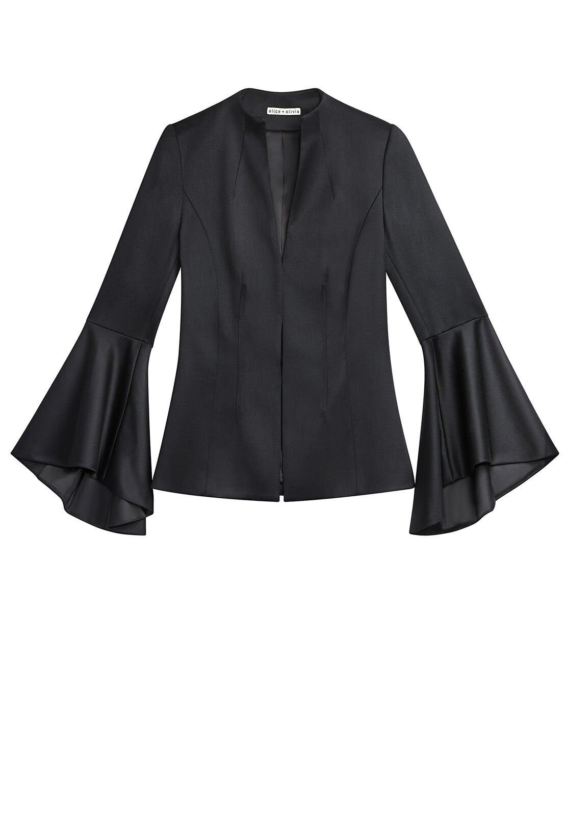 IVANA MCKNK WATERFALL SLV BLZR