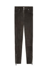 LOMI SUEDE CROPPED PANT-Black-ALICE + OLIVIA