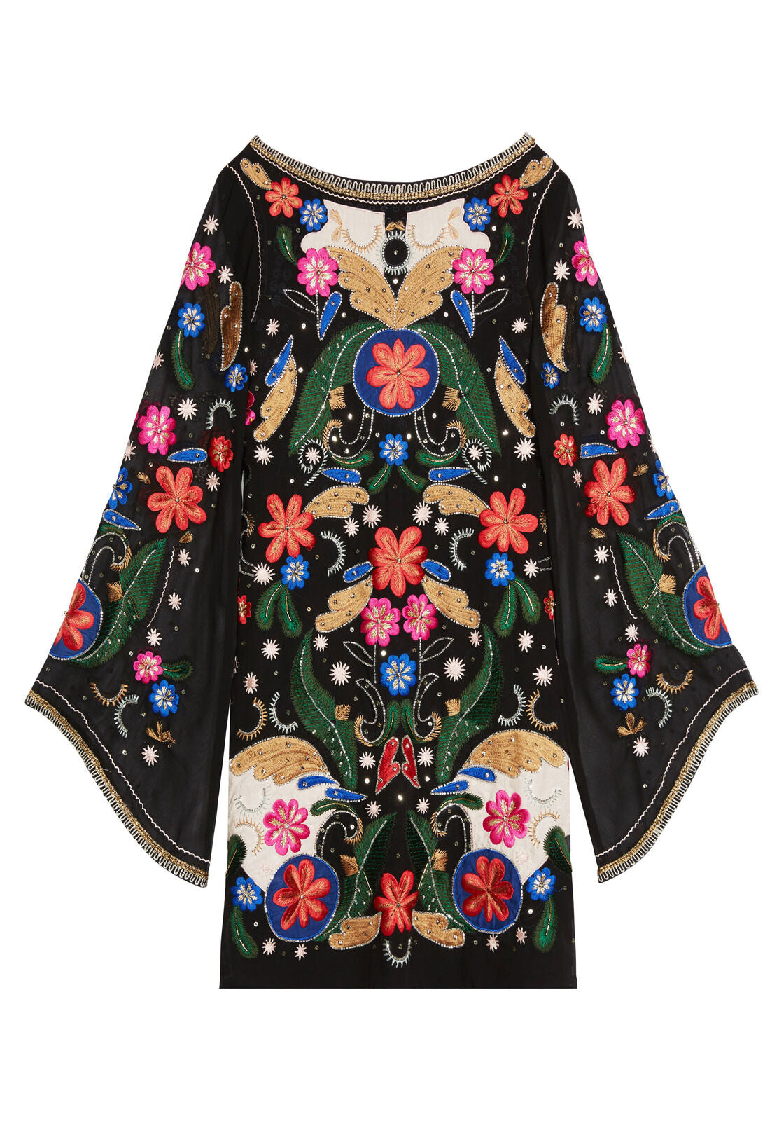 ELEONORA EMB POÉT SLV FLR ROB-ALICE + OLIVIA