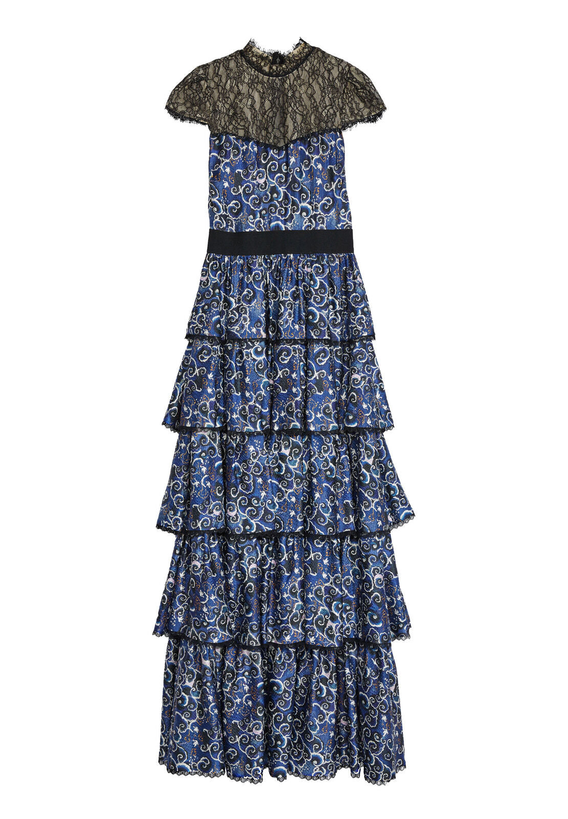 MCKEE TIERED MAXI DRESS-CLOUDY NIGHT-ALICE + OLIVIA