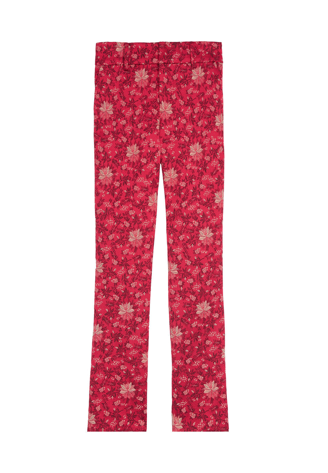 STACEY CROPPED FLARE PANT-FUCHSIA-ALICE + OLIVIA