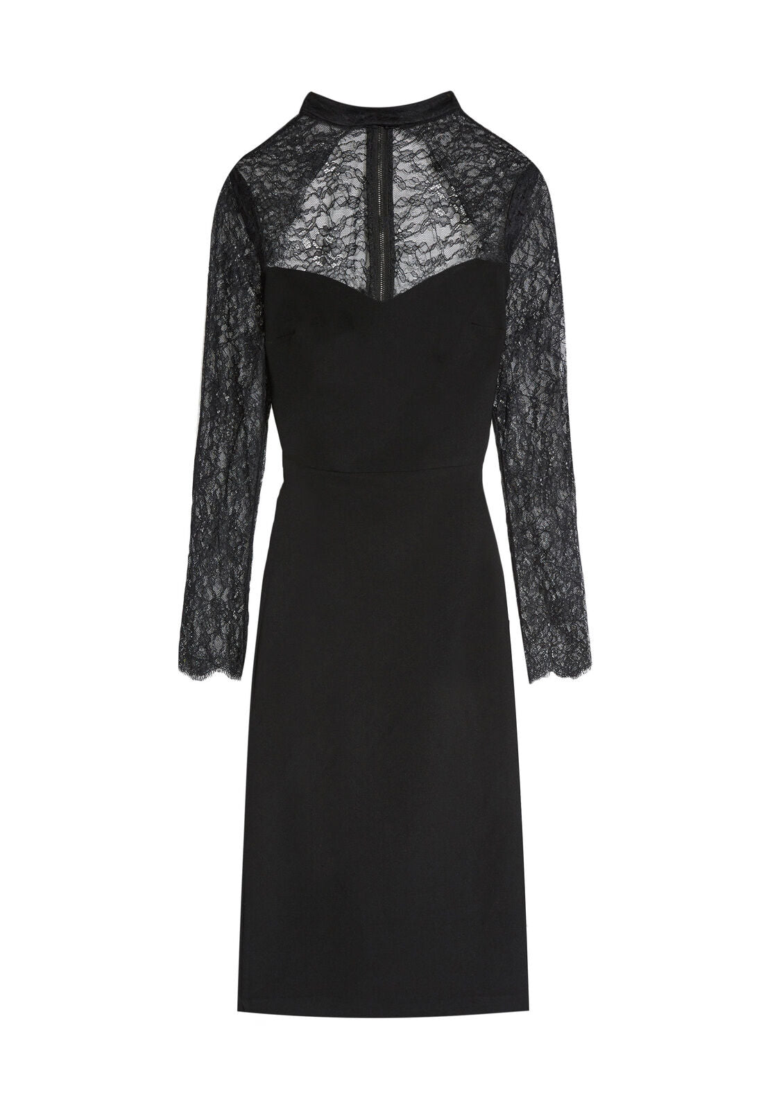 ROBE AJUSTÉE COL MONTANT HELGA-ALICE + OLIVIA